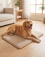 Snuffo summer cooling mat, ice silk, beige