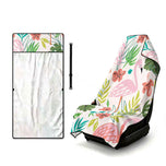 Snuffo Car Seat Cover, Flamingo Tropical