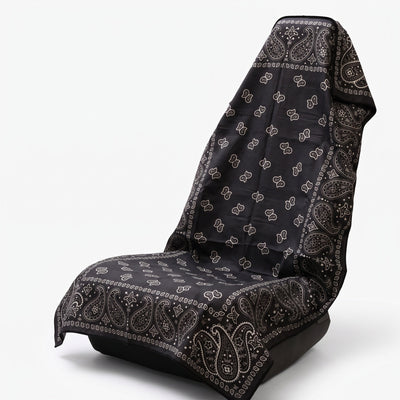 Snuffo Car Seat Cover, Midnight Bandana